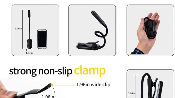 Reading Lamp Book Clamp