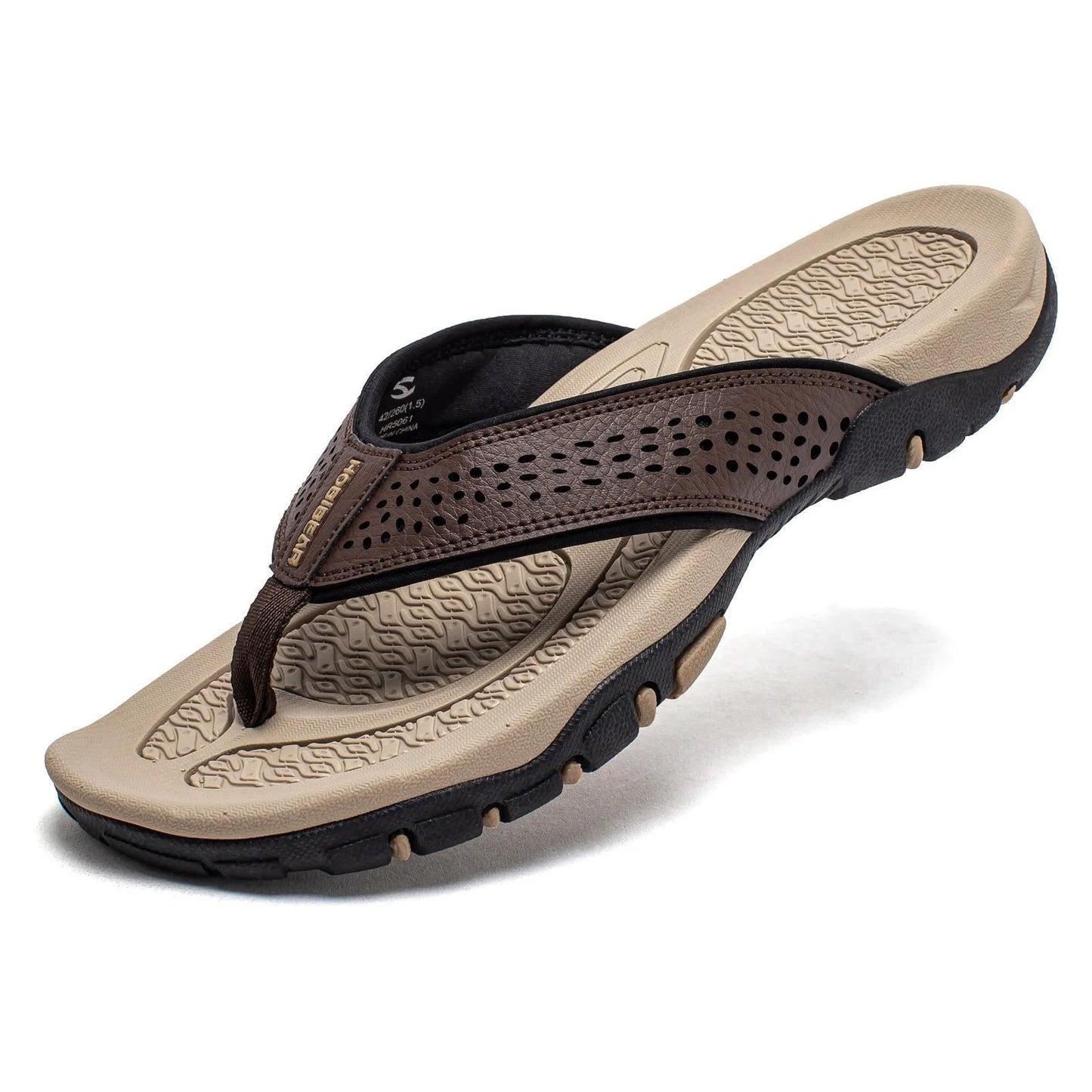 Men's Athletic Flip Flops With Arch Support