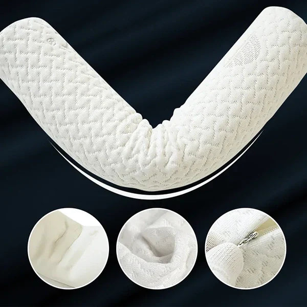 Neck Roll Pillow Made Of Memory Foam