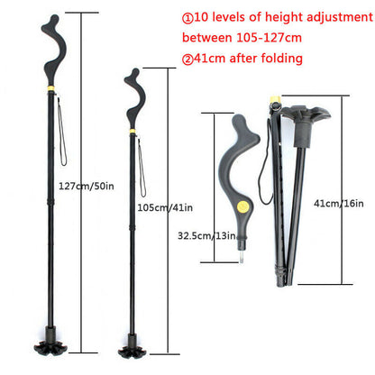 Adjustable walking stick