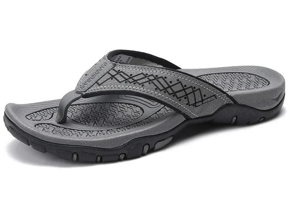 Men's Athletic Flip Flops With Arch Support