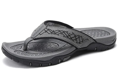 Men's Athletic Flip Flops With Arch Support