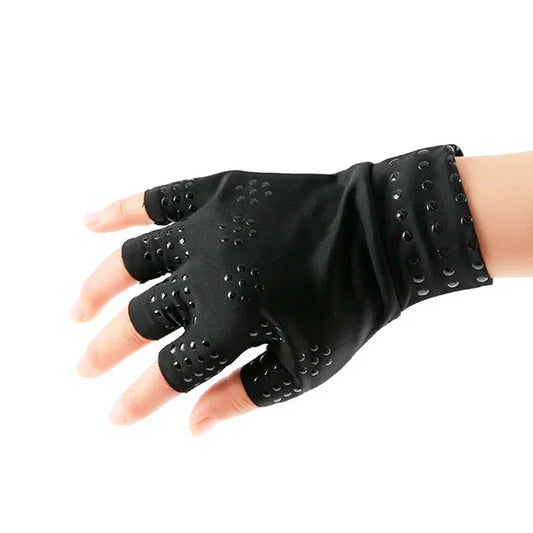 Fingerless Magnetic Compression Gloves for Arthritis