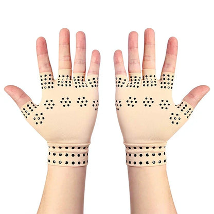 Fingerless Magnetic Compression Gloves for Arthritis