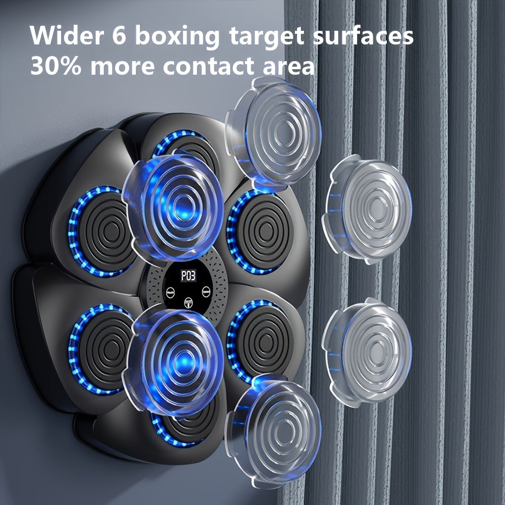 Wireless Music Boxing Machine, USB Rechargeable Wall Target