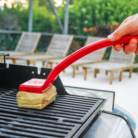 Wire-Free Grill Brush – Safe and Bristle-Free Cleaning