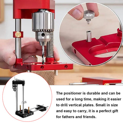 Freely Adjustable Drilling Locator - Woodworking Drilling Template Guide Tool Home