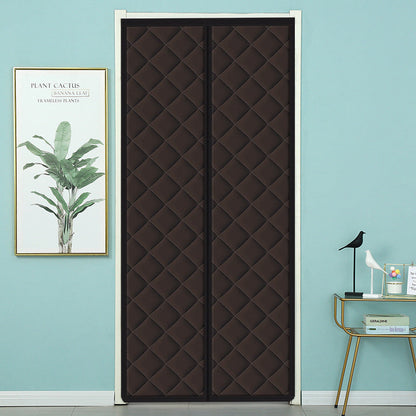 Magnetic Thermal Winter Block Door Insulation Curtain