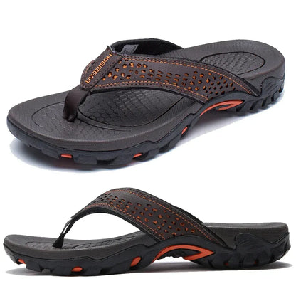 Men's Athletic Flip Flops With Arch Support