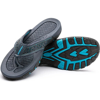 Men's Athletic Flip Flops With Arch Support