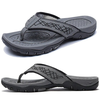 Men's Athletic Flip Flops With Arch Support