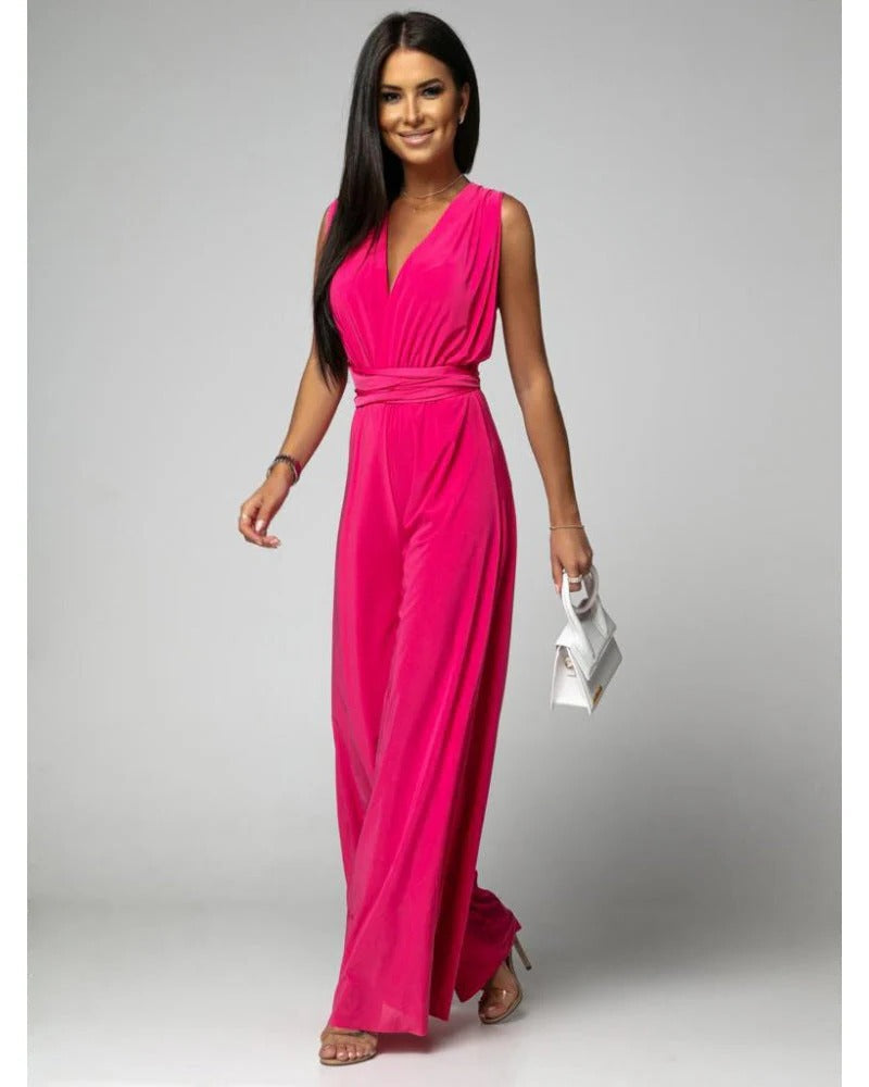 Sleeveless jumpsuit for women