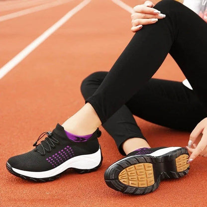 Ergonomic Walking Shoes with Supportive Fit