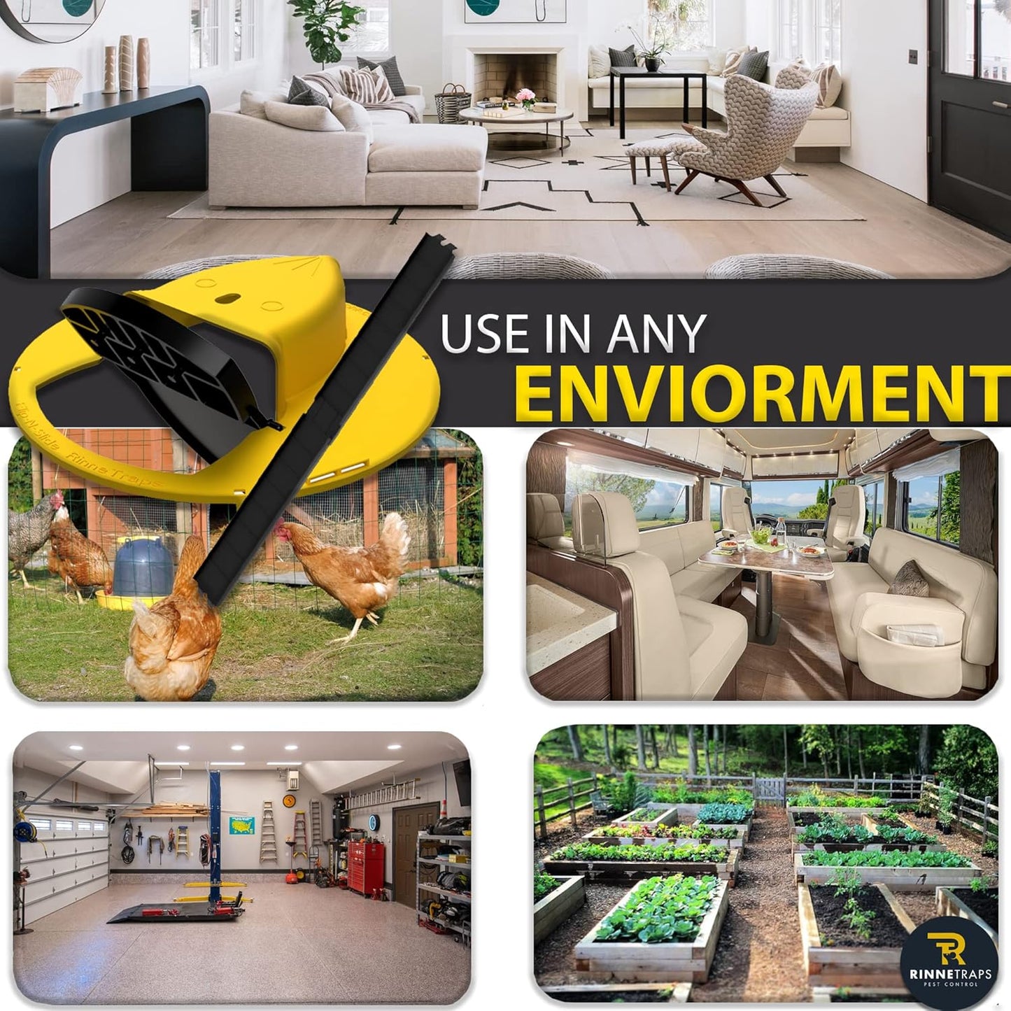 Eco-Friendly Bucket Mouse Trap – Safe Live Capture