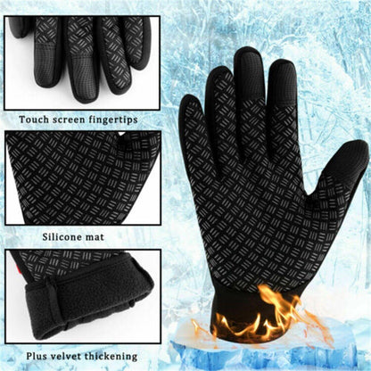 Electric Heated Gloves for Cycling, Skiing, and Outdoor Use