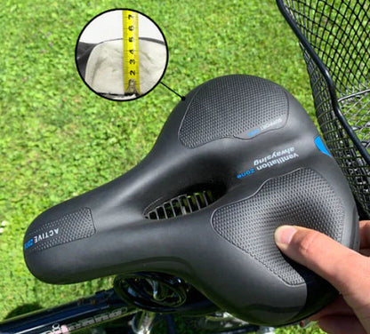 Cushioned MTB Saddle – Shock-Absorbing Bicycle Seat