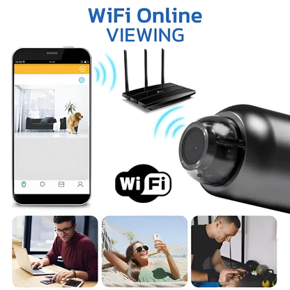 Compact WiFi Surveillance Camera with Night Vision
