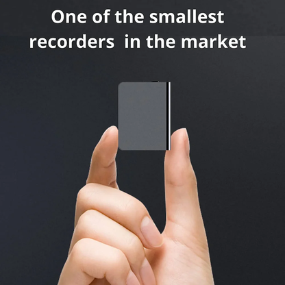Compact Voice-Activated Audio Recorder
