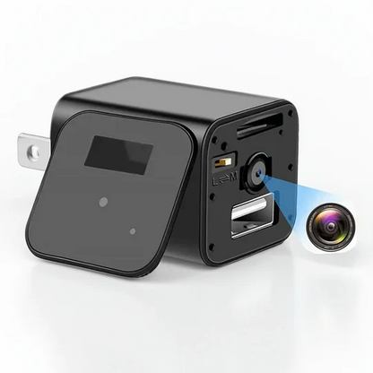 Hidden USB Charger Camera with Audio Recording