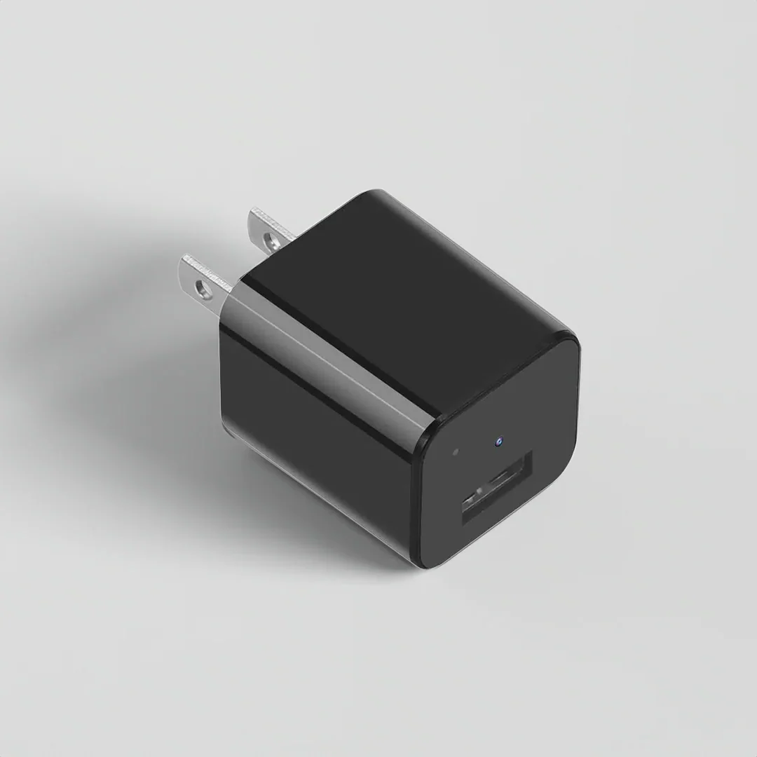 Hidden USB Charger Camera with Audio Recording