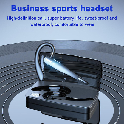 Bluetooth 5.1 Trucker Headset with Dual Mic & Noise Cancellation