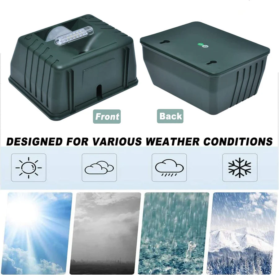 Woodpecker Ultrasonic Repeller for Effective Bird Control