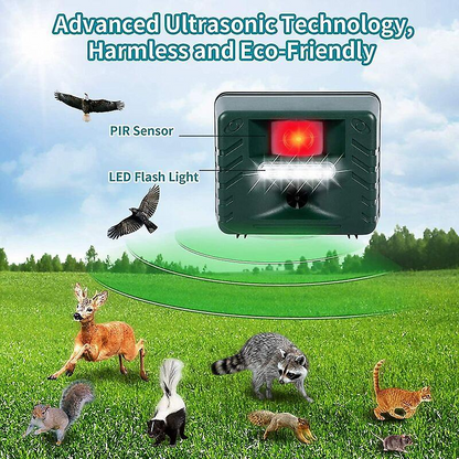 Woodpecker Ultrasonic Repeller for Effective Bird Control