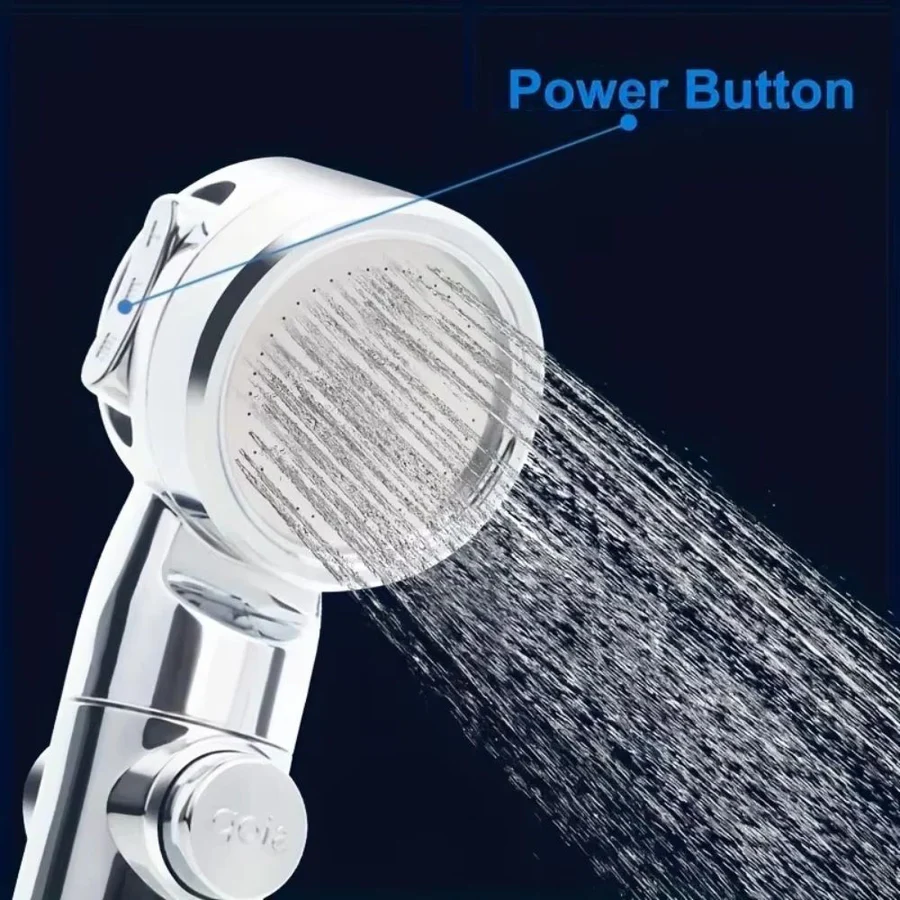 Portable USB Rechargeable Water Pump Shower Head