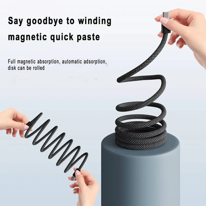 Magnetic Anti Tangle Cable with Super Fast Charging