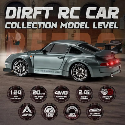 4WD Retro Drift Master RC Car