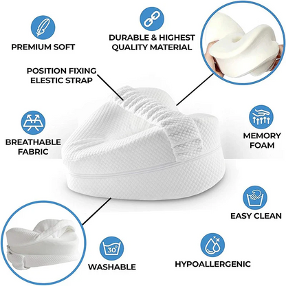 Orthopedic Knee Pillow for Side Sleepers