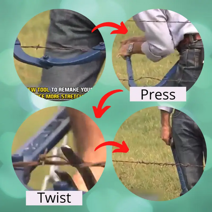 Texas Fence Repair Tool  Easy Wire Tightener & Splicer