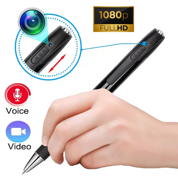 Mini Camera Pen Portable 1080P Security and Voice Recorder