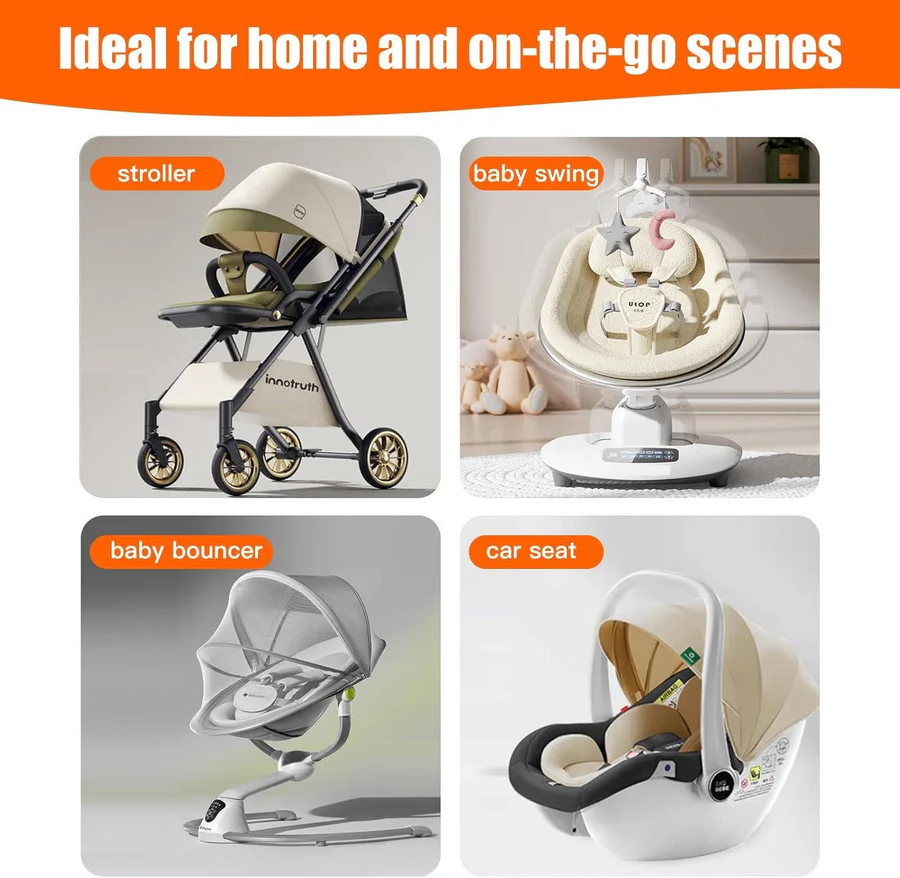 Baby Pillow for Flat Head with Ergonomic Support