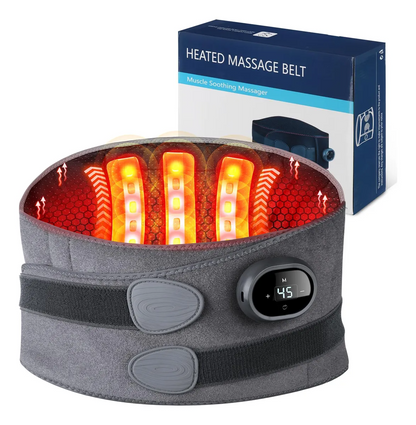 Lower Back Massager with Heat Therapy Pain Relief Heating Pad