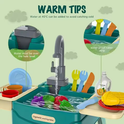 Kids Standing Sink Indoor and Outdoor Play Sink for Children