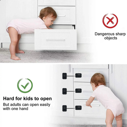 Refrigerator Safety Lock Combination Code Fridge Door Lock