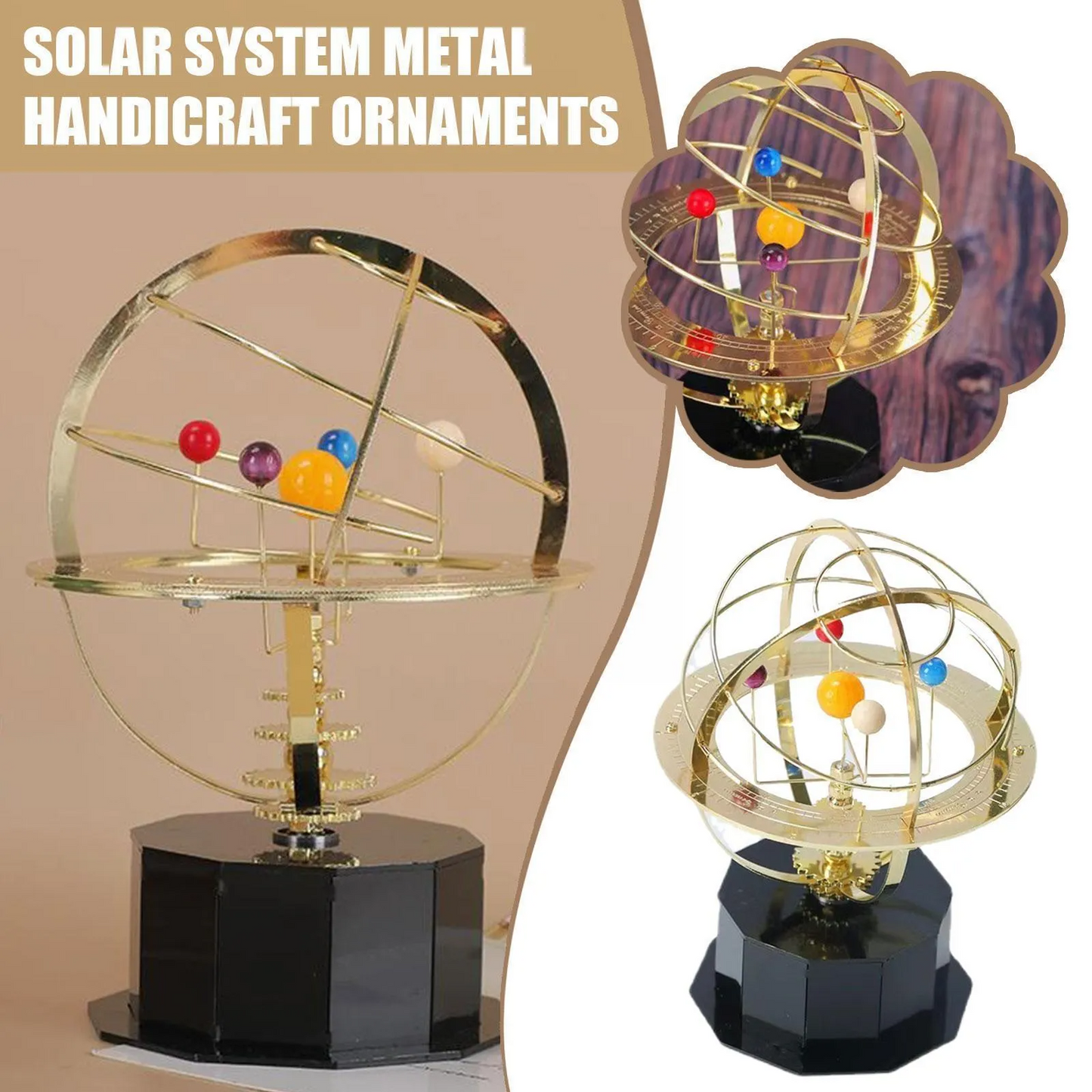 Solar System Orrery Model Grand Planetary Display