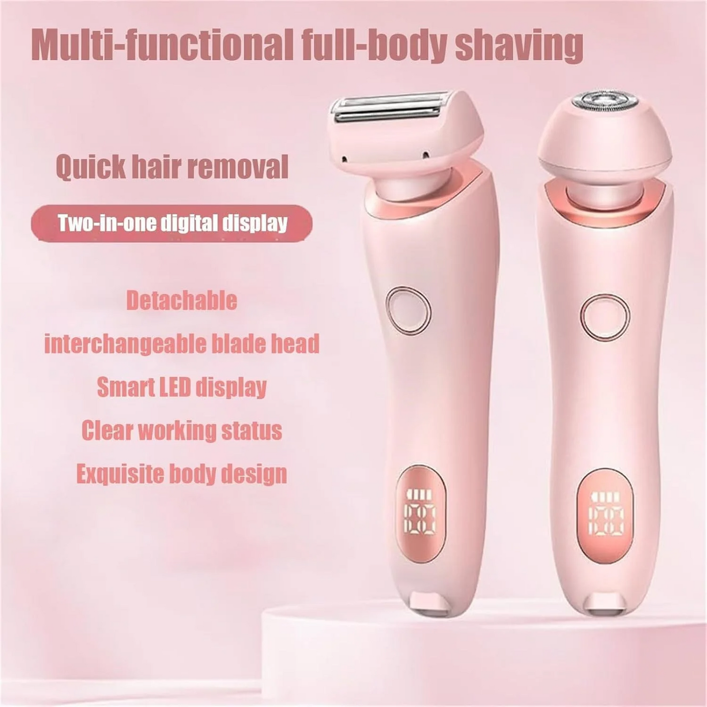 Women’s Electric Razor Cordless Shaver for Legs and Body