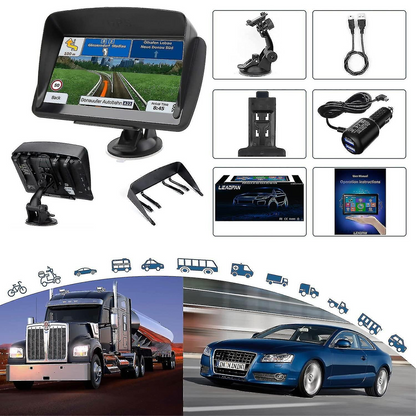 7 Inch GPS Navigation System for Cars and Trucks