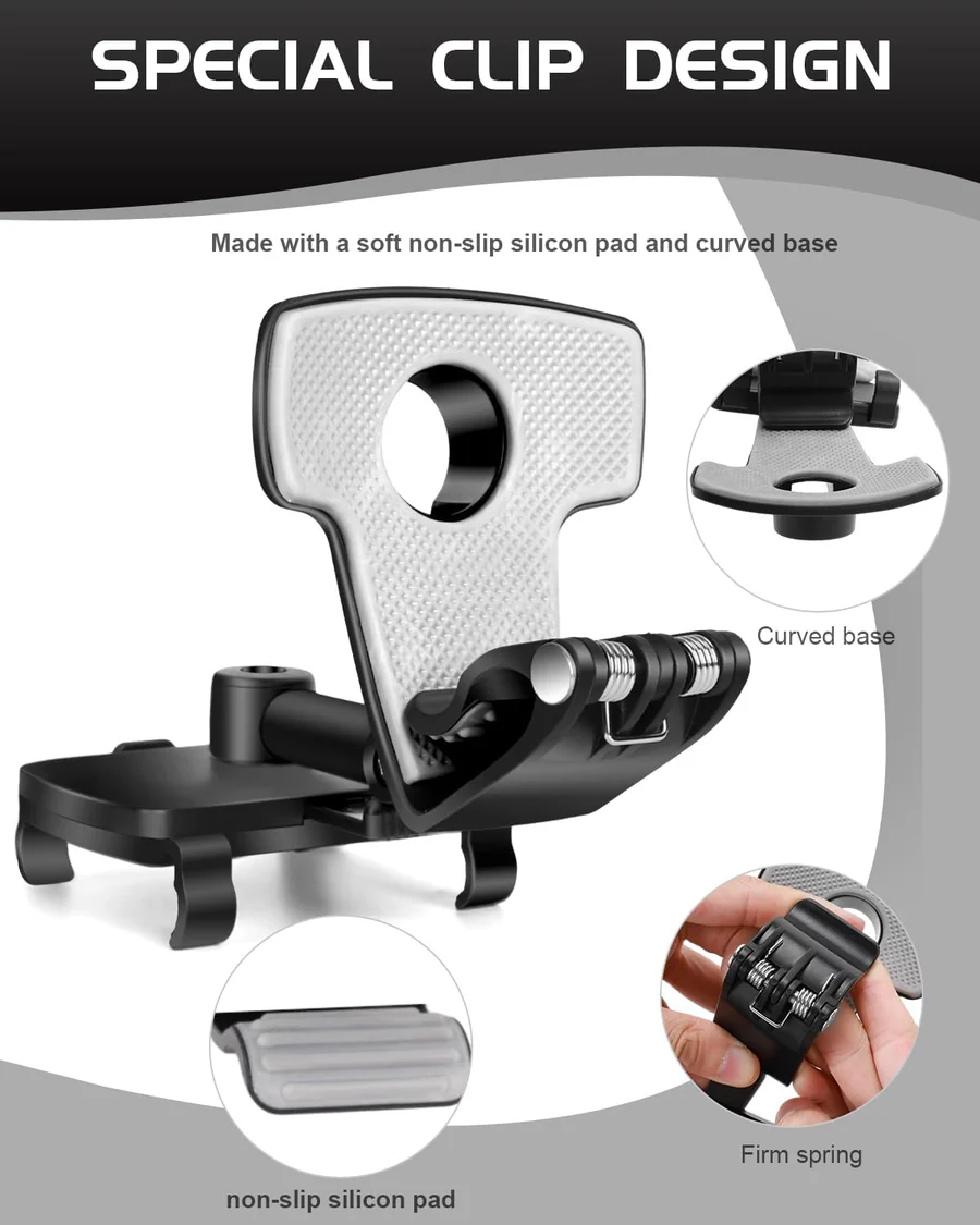 Universal Car Phone Holder Dashboard and Windshield Mount