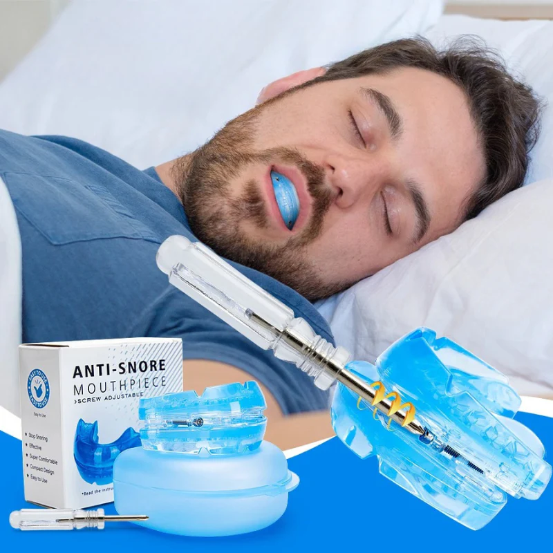 Adjustable Anti Snoring Mouthpiece Comfortable Sleep Aid