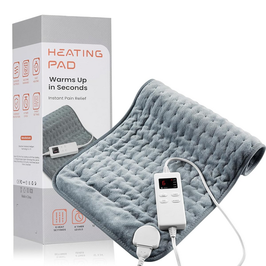 Electric Heating Pad Back Pain Relief and Muscle Therapy