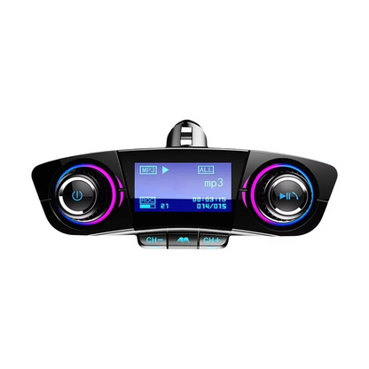 Bluetooth 5.0 Car FM Transmitter with USB Charger