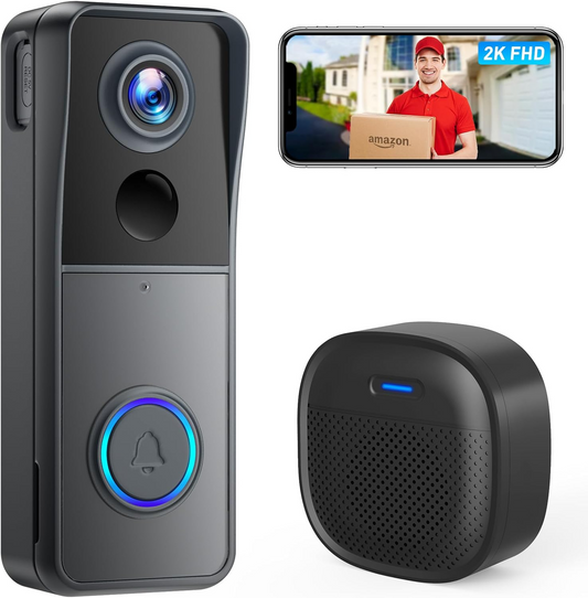 Smart Wireless Video Doorbell with Wi-Fi