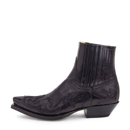 Western Ankle Boots Leather For Women