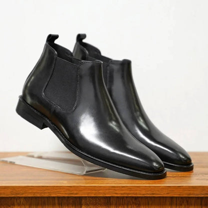 Classic Chelsea Boots for Men Genuine Leather