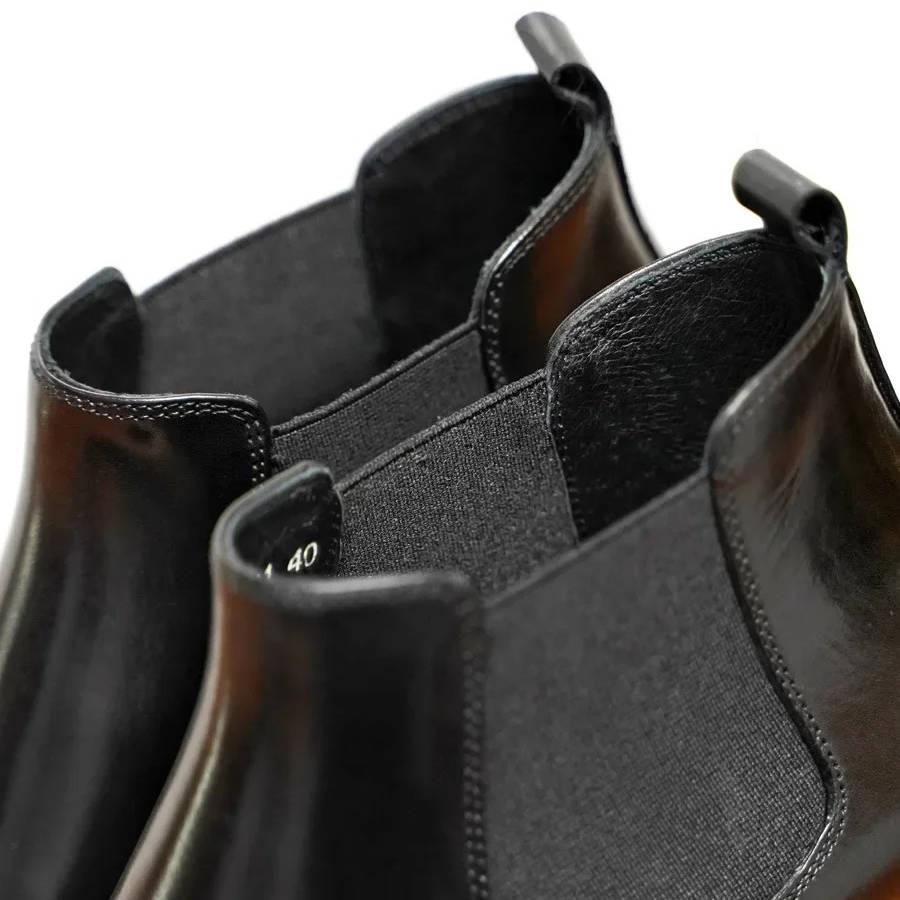 Classic Chelsea Boots for Men Genuine Leather