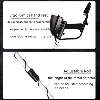 Professional Underground Metal Detector - High Accuracy For Gold Detecting &amp; Treasure Hunting
