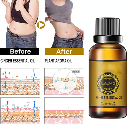 Lymph Detoxification Ginger Oil – Natural Swelling Relief & Varicose Vein Solution | Perfect Gift for Health & Wellness